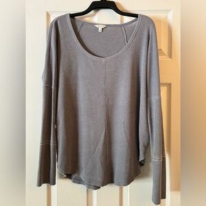 Lucky Brand gray top